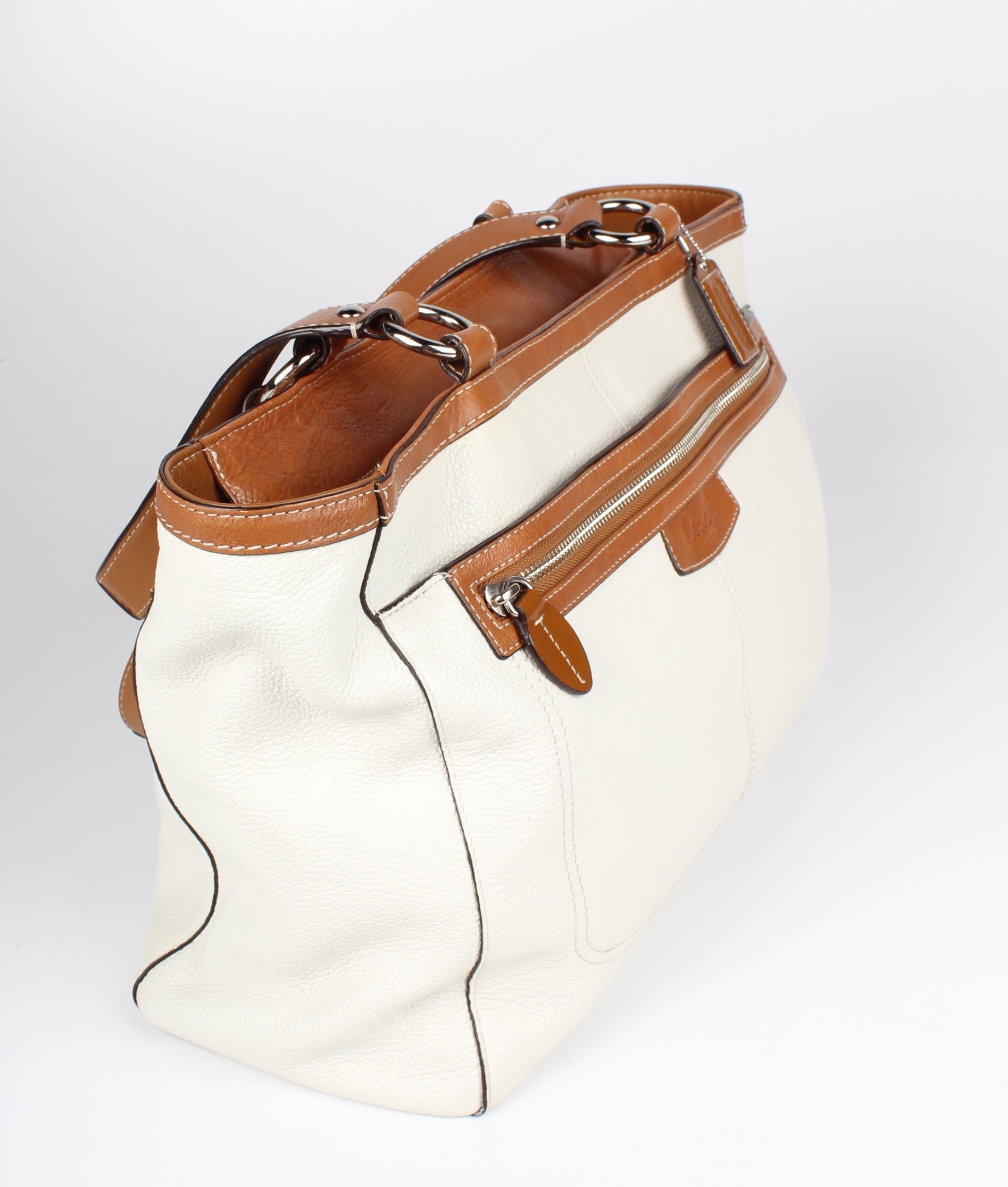 Coach Penelope Pebbled Leather Tote Bag