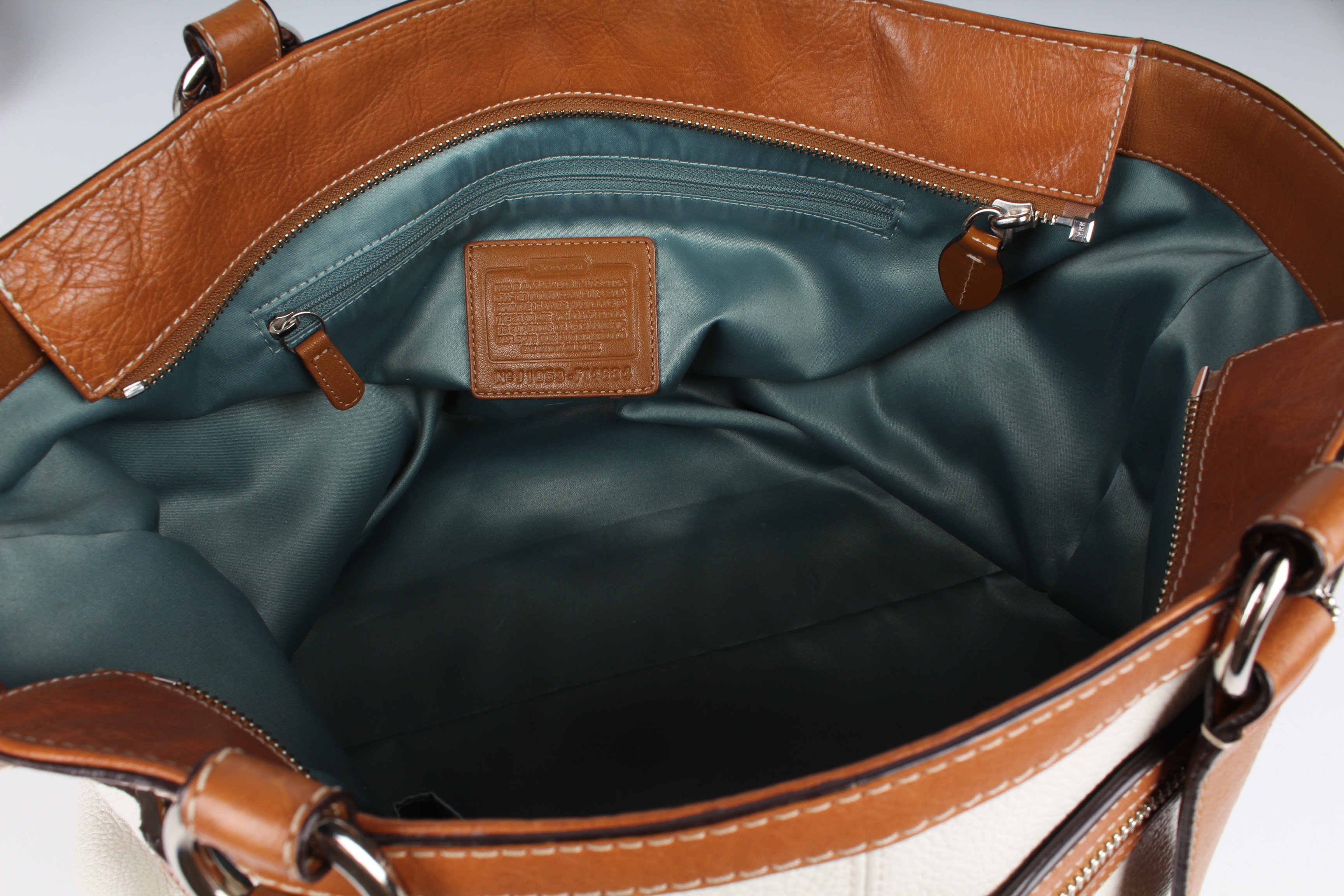 Coach Penelope Pebbled Leather Tote Bag