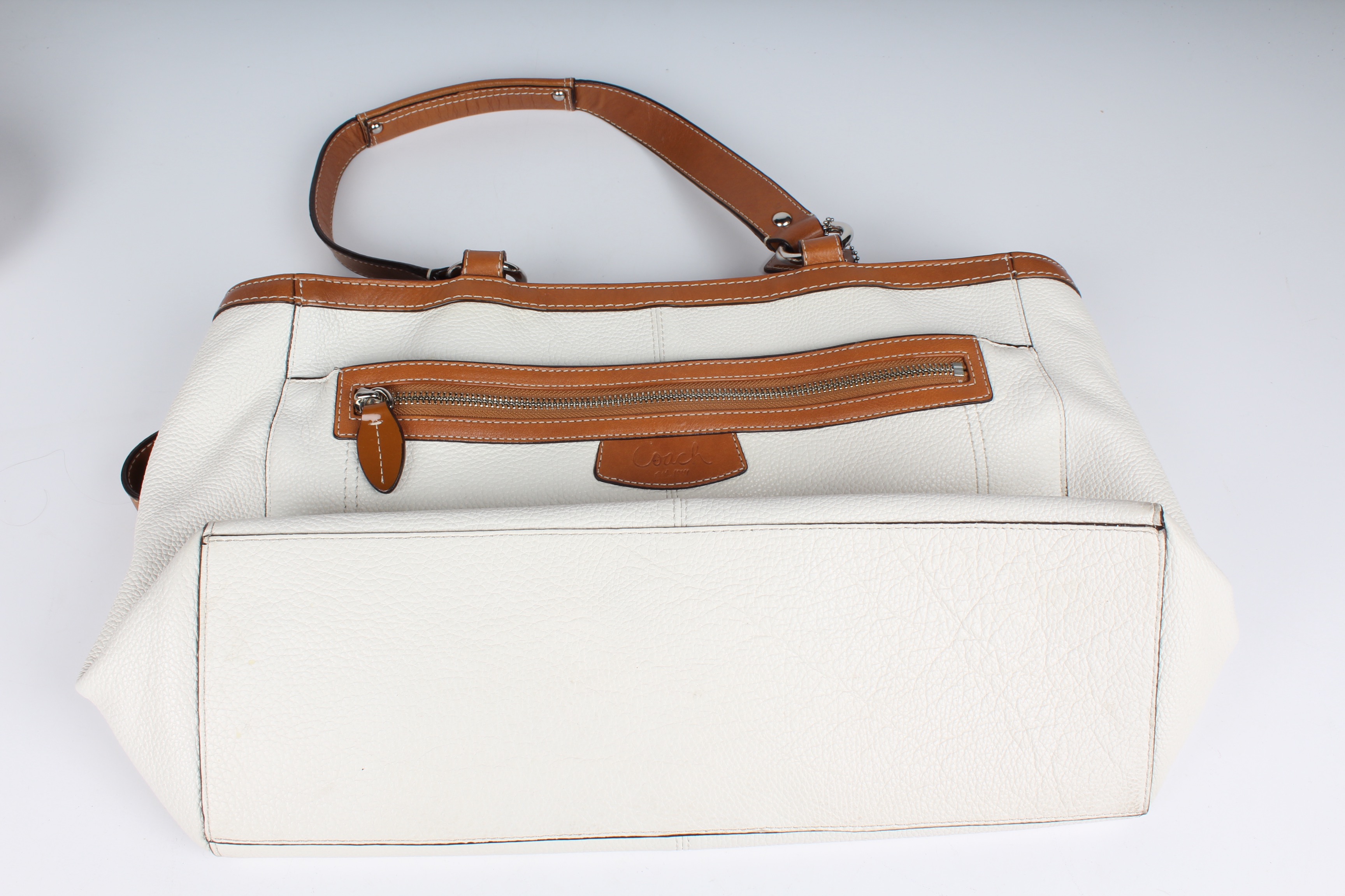 Coach Penelope Pebbled Leather Tote Bag