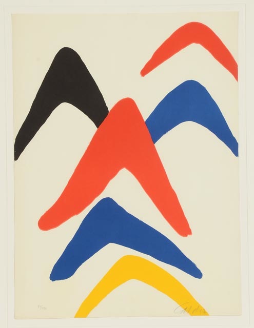 Alexander Calder Limited Edition Hand-Pulled Lithograph