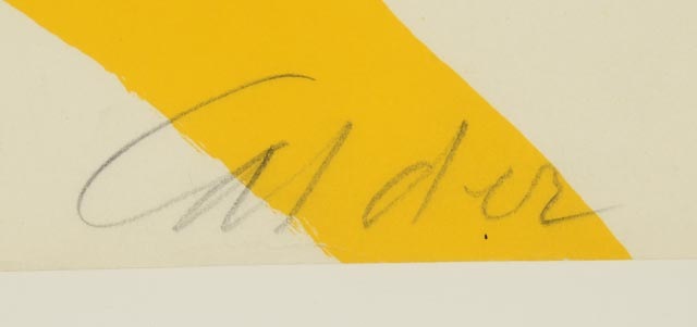 Alexander Calder Limited Edition Hand-Pulled Lithograph