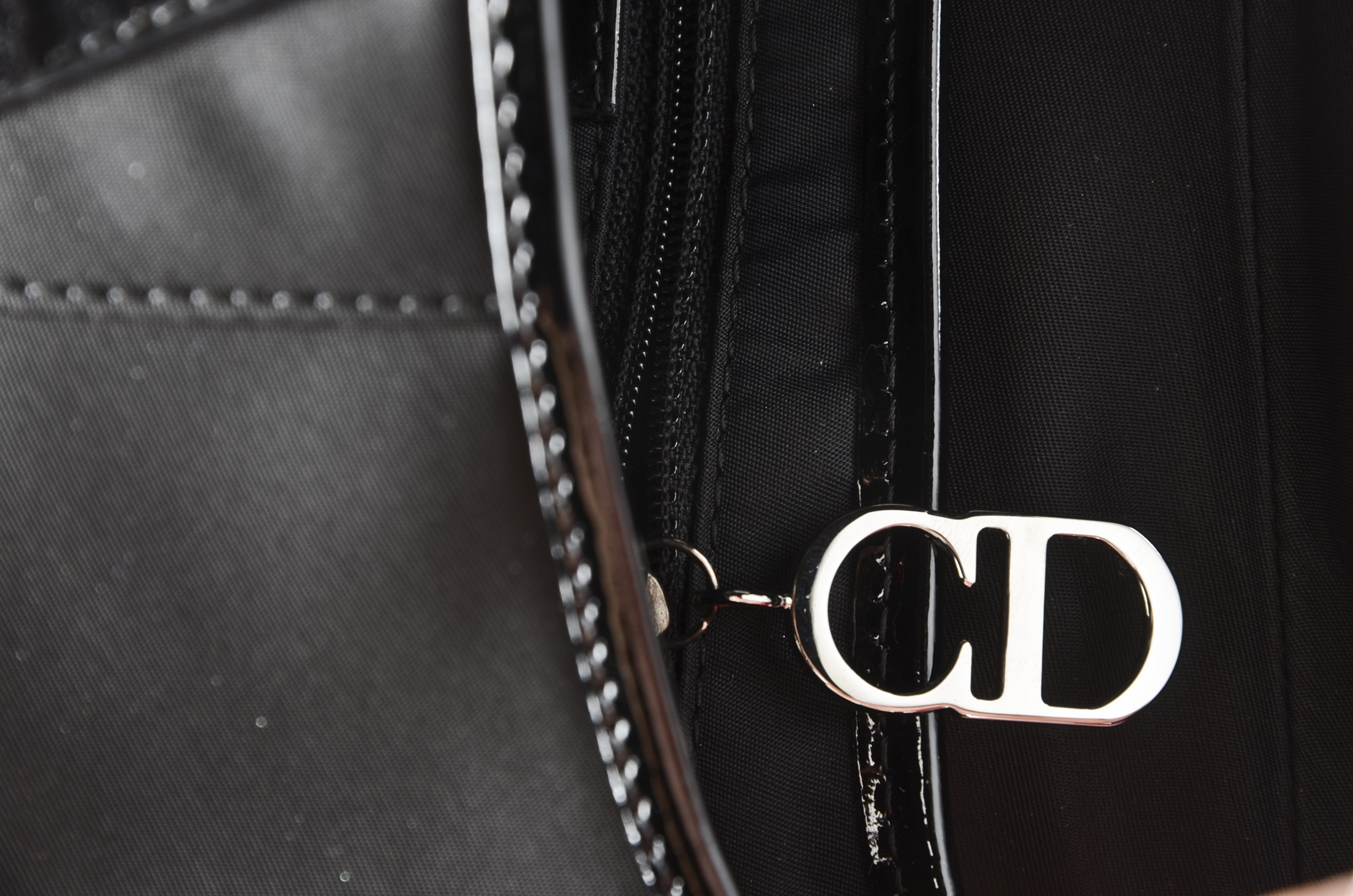 Dior What Goes Around Comes Around Nylon Tote