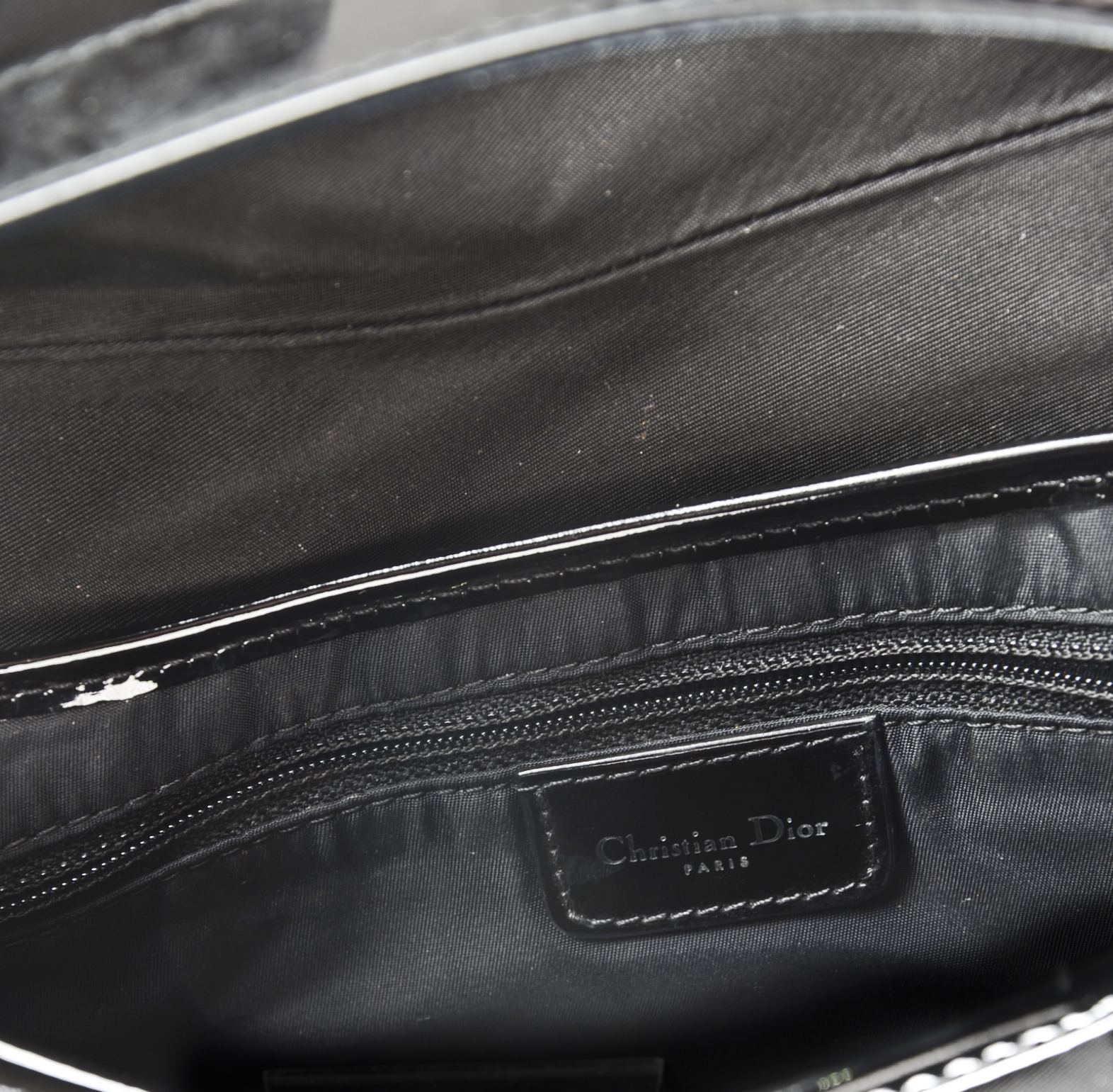 Dior What Goes Around Comes Around Nylon Tote