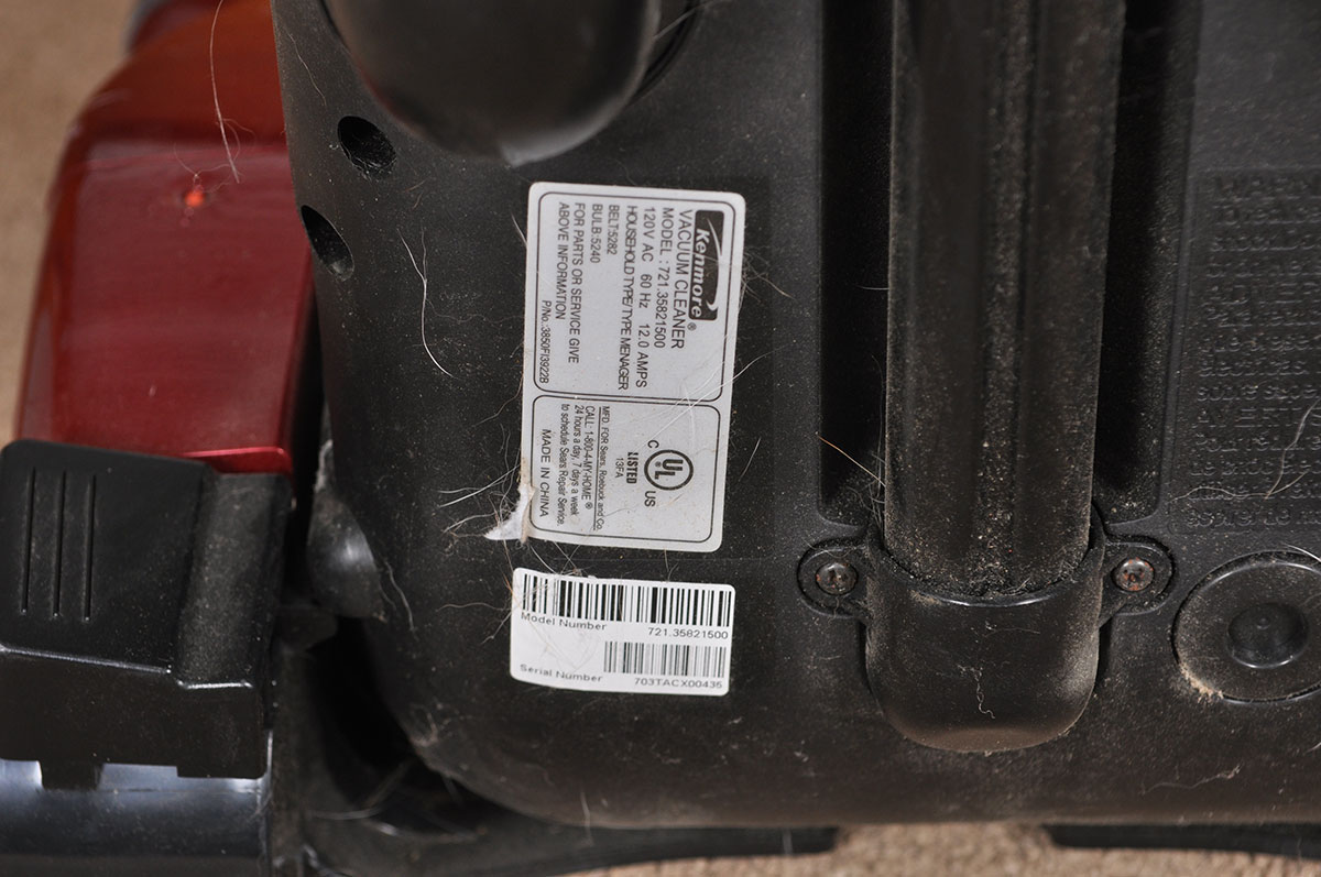 Kenmore Grab-N-Go 12 Amp Upright Hepa Bagless Vacuum