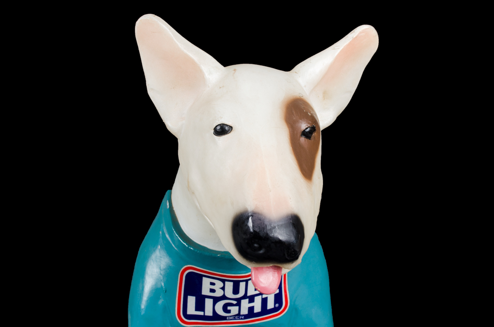 Bud Light "Spuds MacKenzie" Lamp