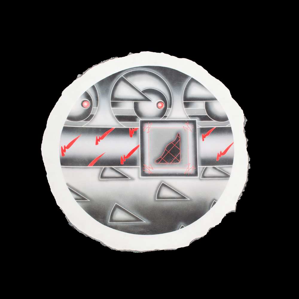 Maureen Daniel Ellis Airbrushed Platter