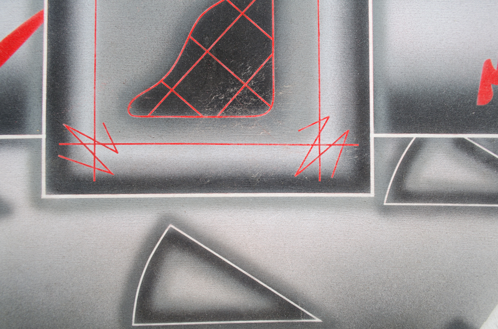 Maureen Daniel Ellis Airbrushed Platter