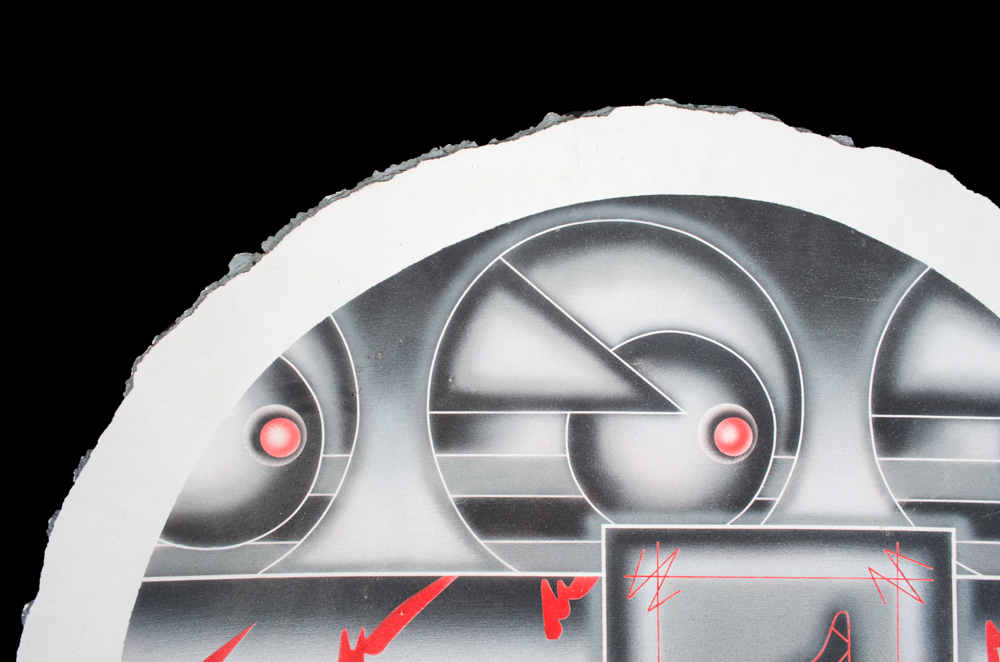 Maureen Daniel Ellis Airbrushed Platter