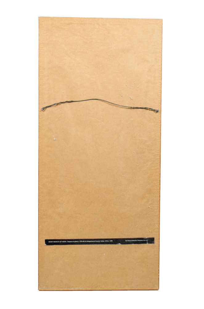 Margaritone di Arezzo "Saint Francis of Assisi" Lithograph