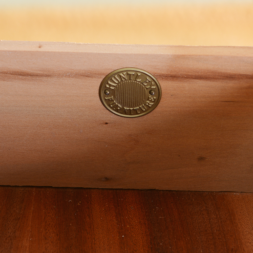 Mid 20th Century Serpentine Double Chest of Drawers by Huntley