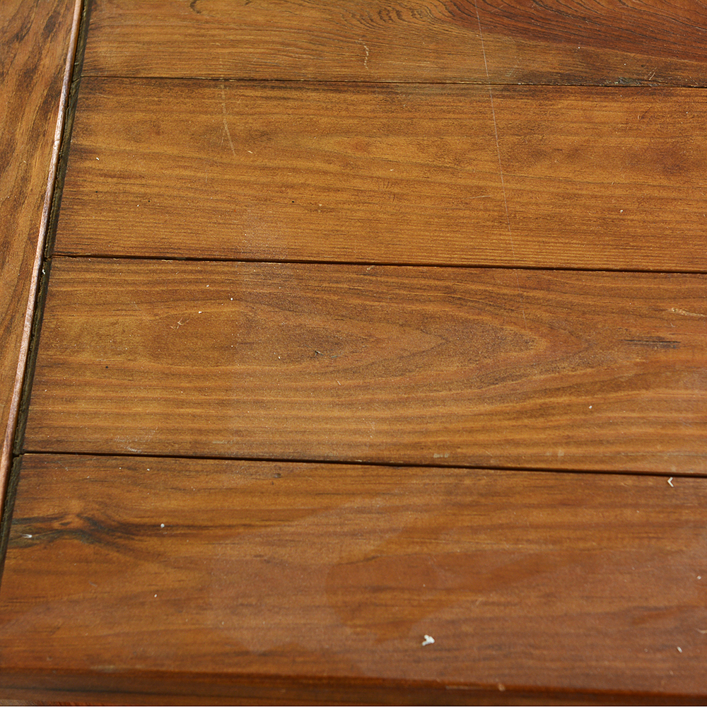 Vintage Mission-Style Oak Side Table