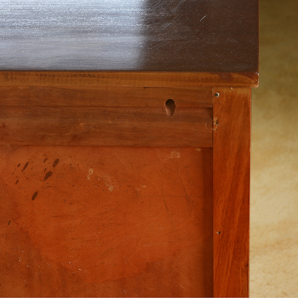 Mid 20th Century Serpentine Double Chest of Drawers by Huntley