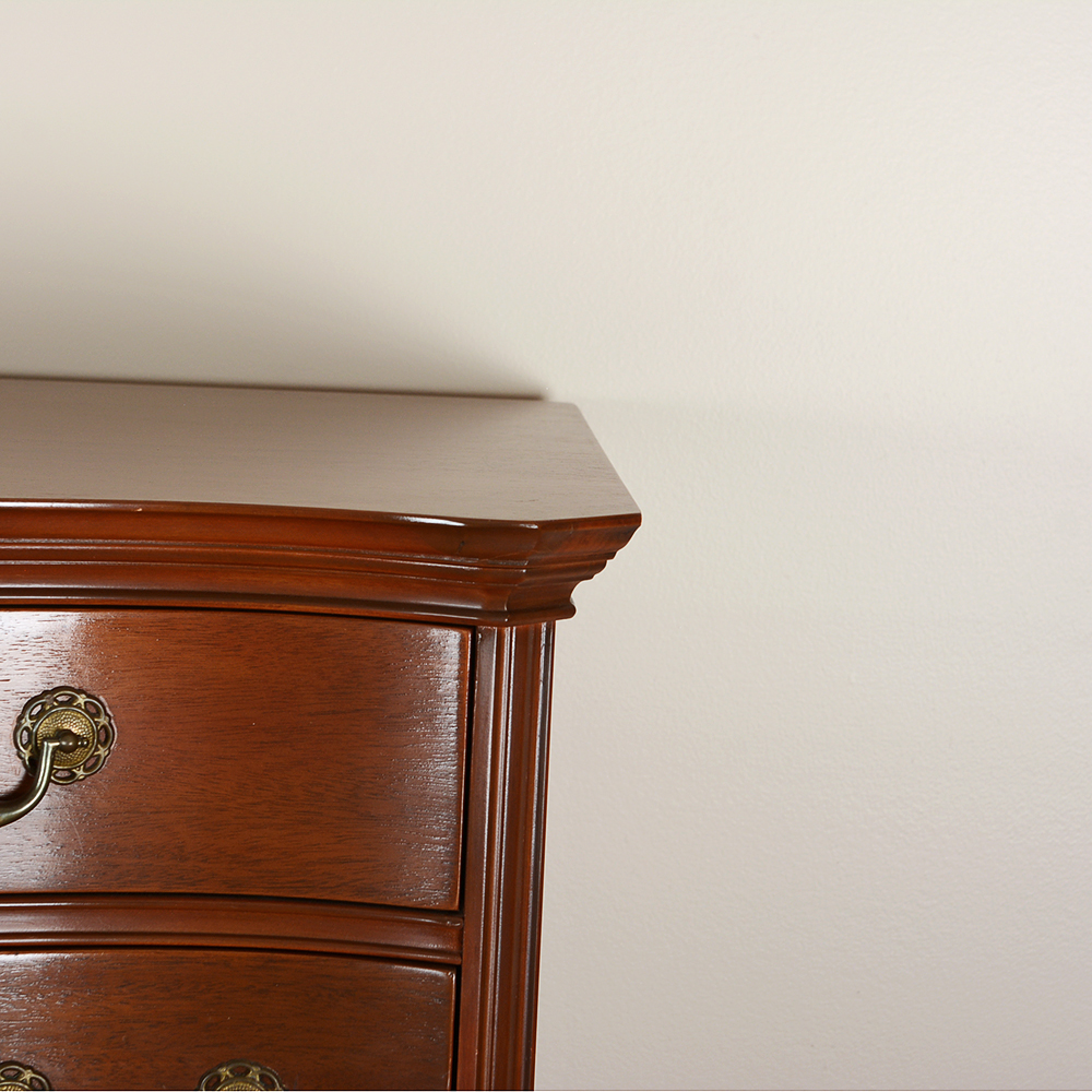 Traditional-Style Serpentine Chest of Drawers by Huntley