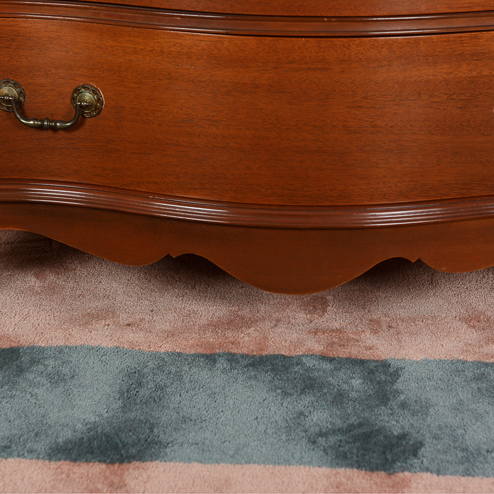 Traditional-Style Serpentine Chest of Drawers by Huntley