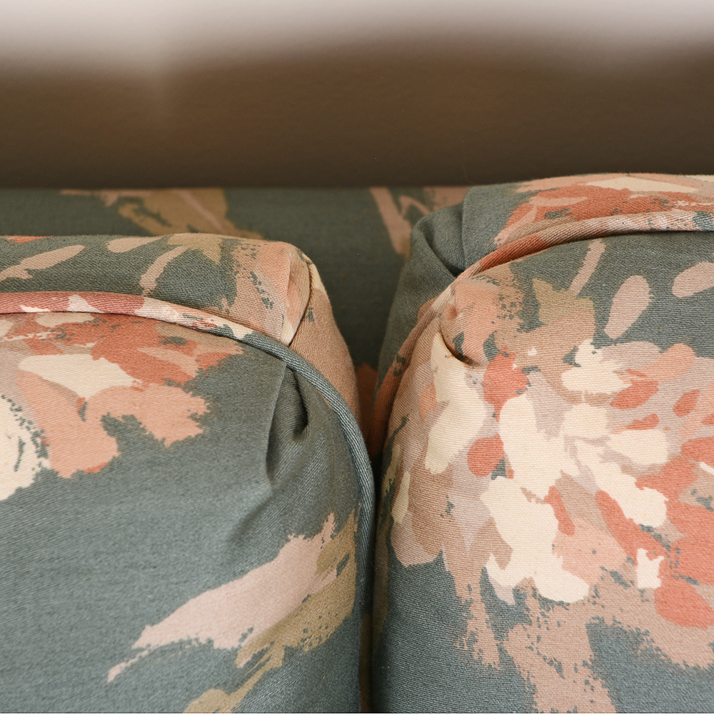 Vintage Floral Love Seat