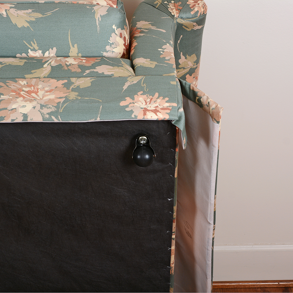 Vintage Floral Love Seat