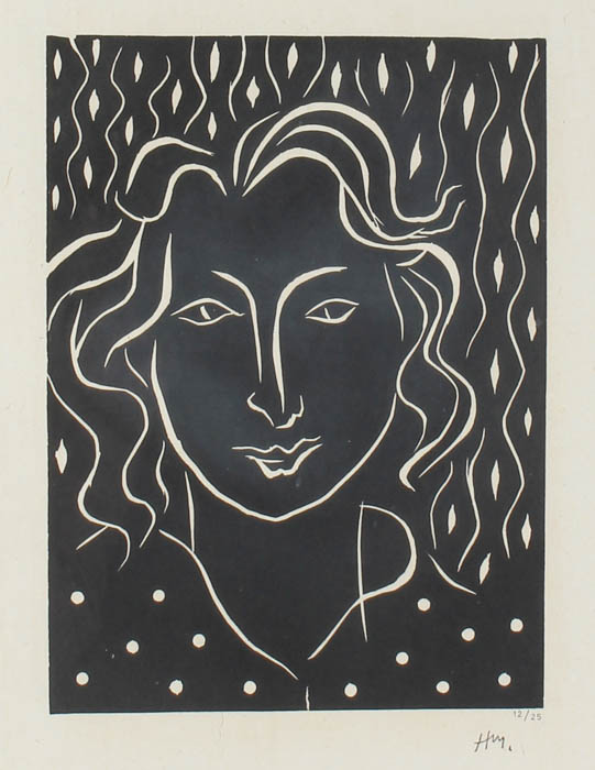 Henri Matisse Limited Edition Linoleum Relief "Primavera"