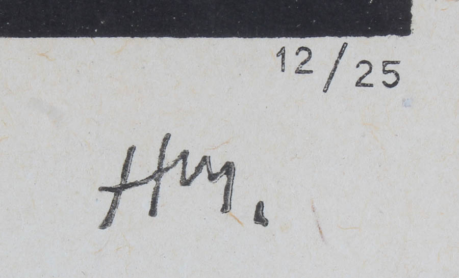 Henri Matisse Limited Edition Linoleum Relief "Primavera"