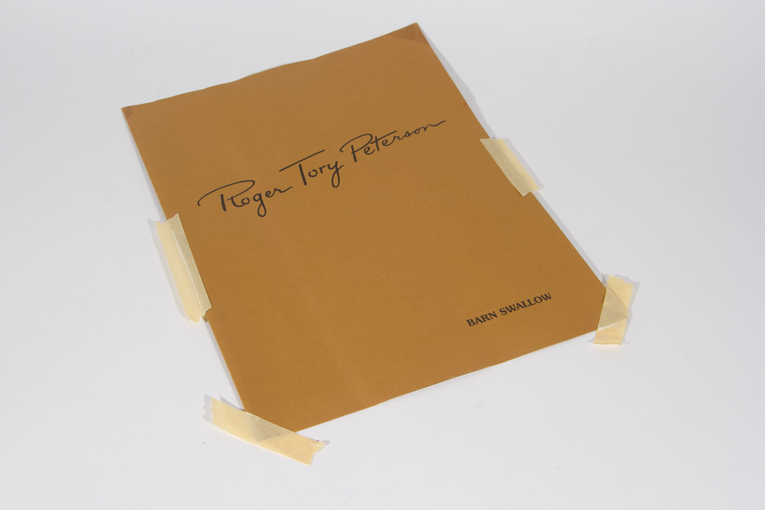 Roger Tory Peterson "Barn Swallow" Lithograph