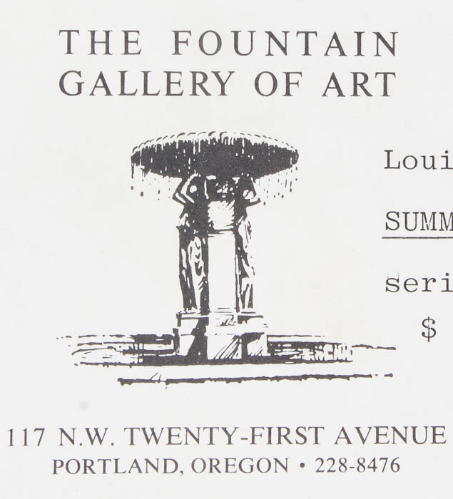 Louis Bunce Serigraph "Summer Windows #1"