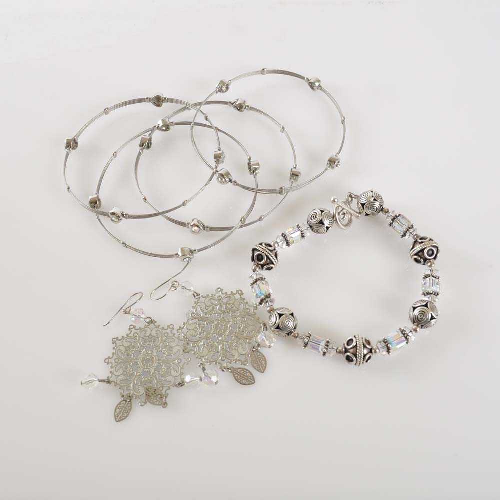 Collection of Crystal Jewelry