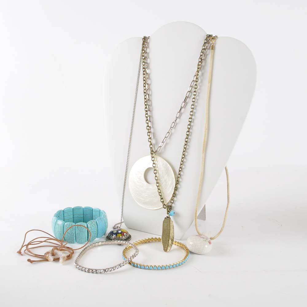 Collection of Bohemian Jewelry