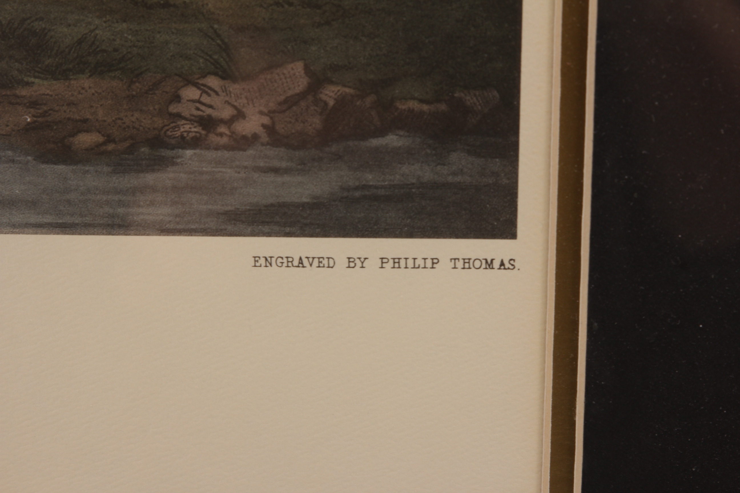 "The Old Berkshire Hunt" Hand-Colored Thomas Engraving by John Goode