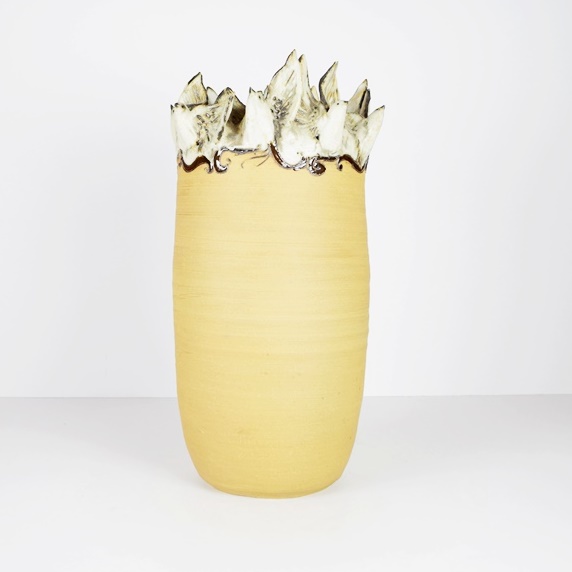 Mary Ann Wurst Hand Thrown Pottery Vase