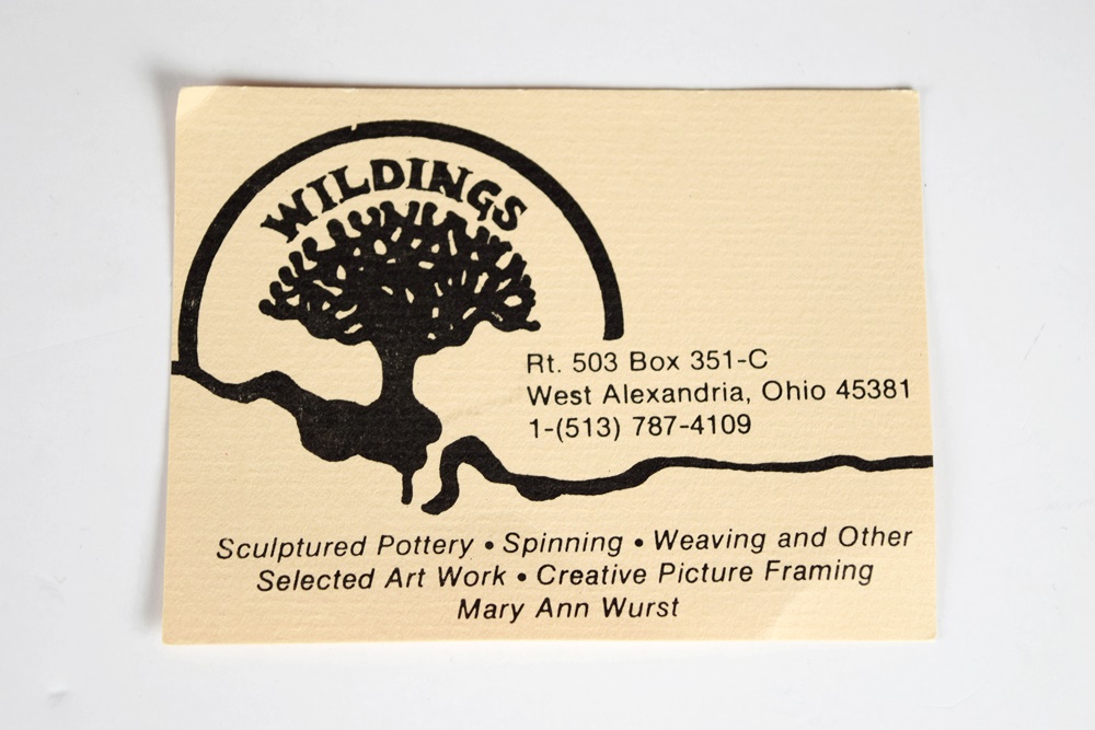 Mary Ann Wurst Hand Thrown Pottery Vase