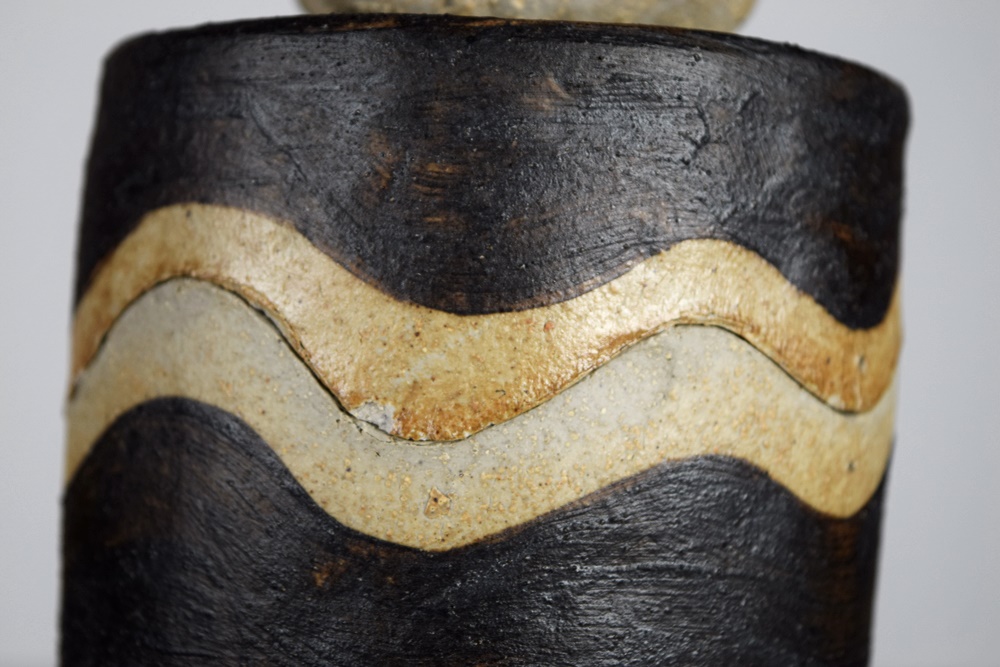 Mary Ann Wurst Hand Thrown Pottery Vase