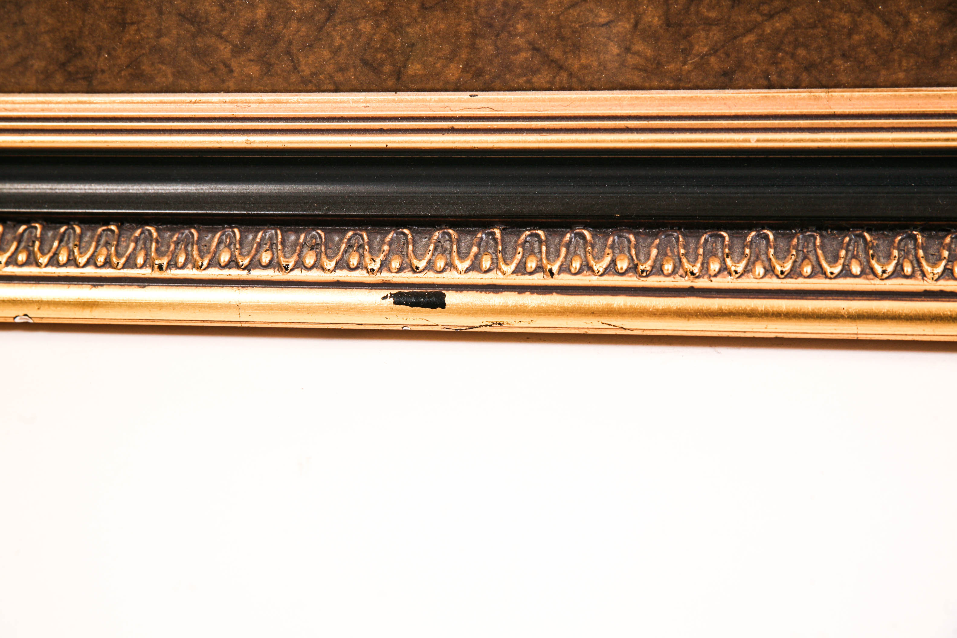 Framed and Signed Golf Print by Christine Shockley