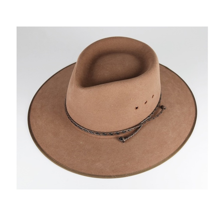 Mens Akubra "Cattleman" Fur Felt Hat, Made in Australia, Size 58