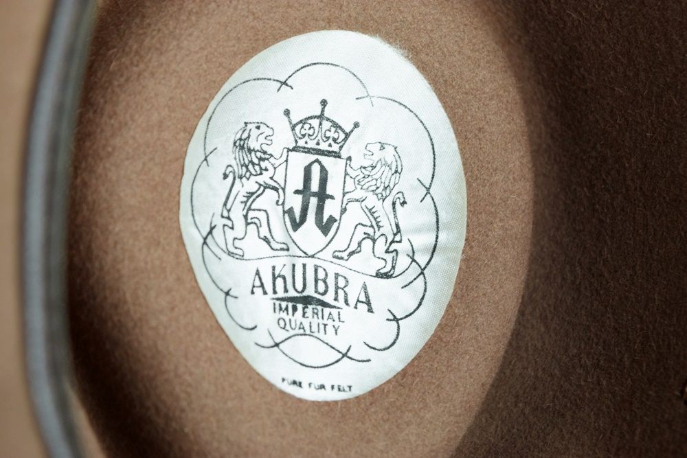 Mens Akubra "Cattleman" Fur Felt Hat, Made in Australia, Size 58