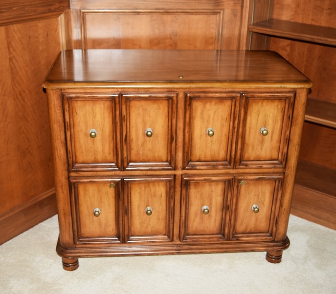 Function Meets Form in a Liz Claiborne File Cabinet Chest