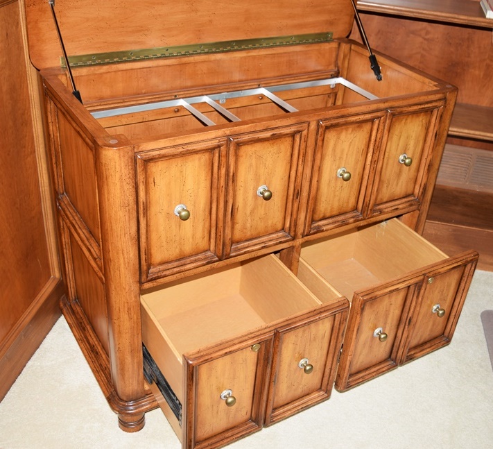Function Meets Form in a Liz Claiborne File Cabinet Chest