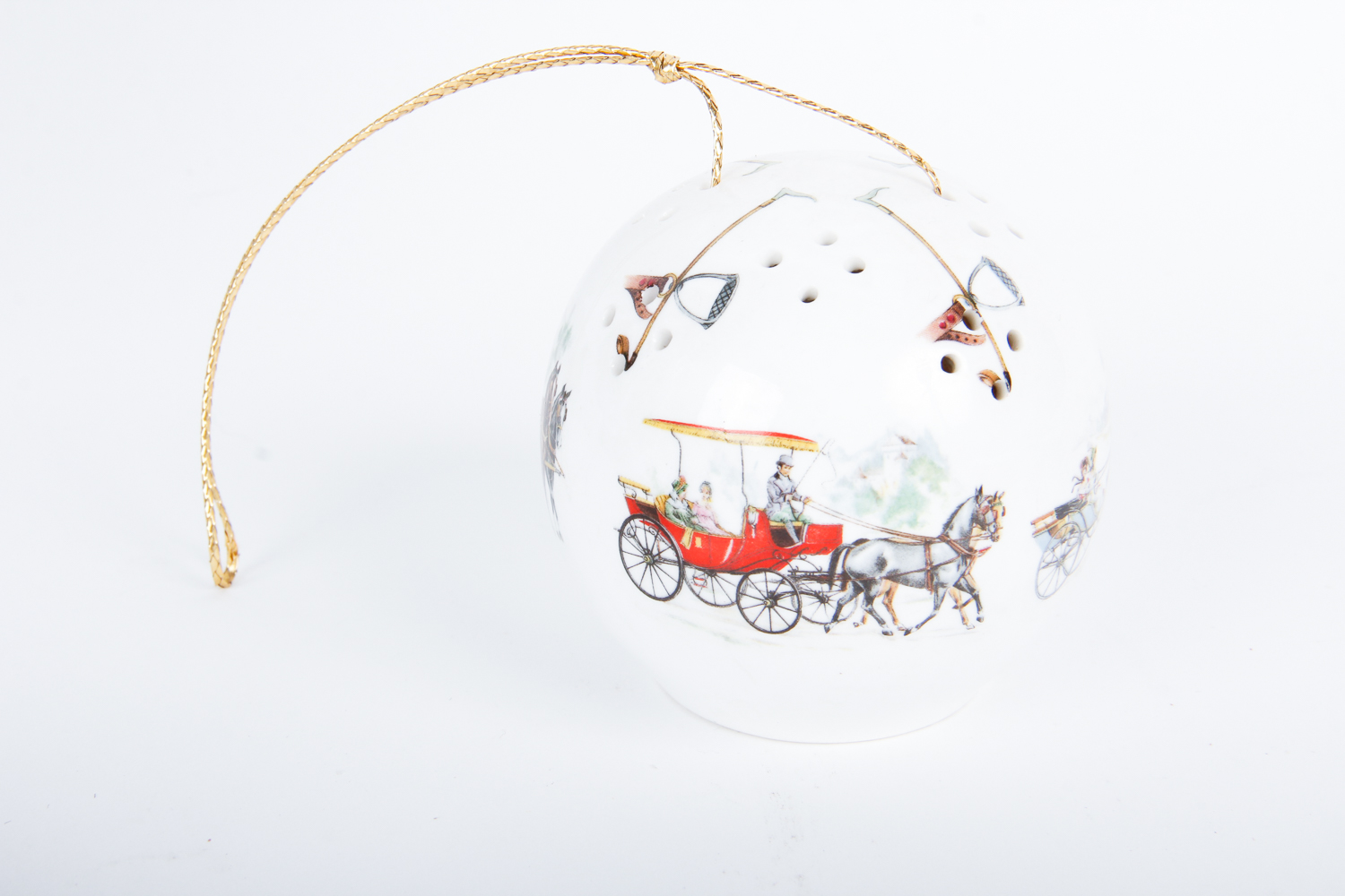 Group of Vintage Christmas Stickers and Decorative Items