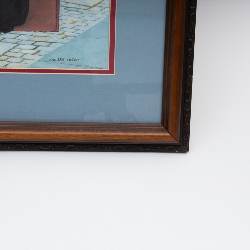 Vietnam War Theme "Reflections" Lithograph by Lee Teter