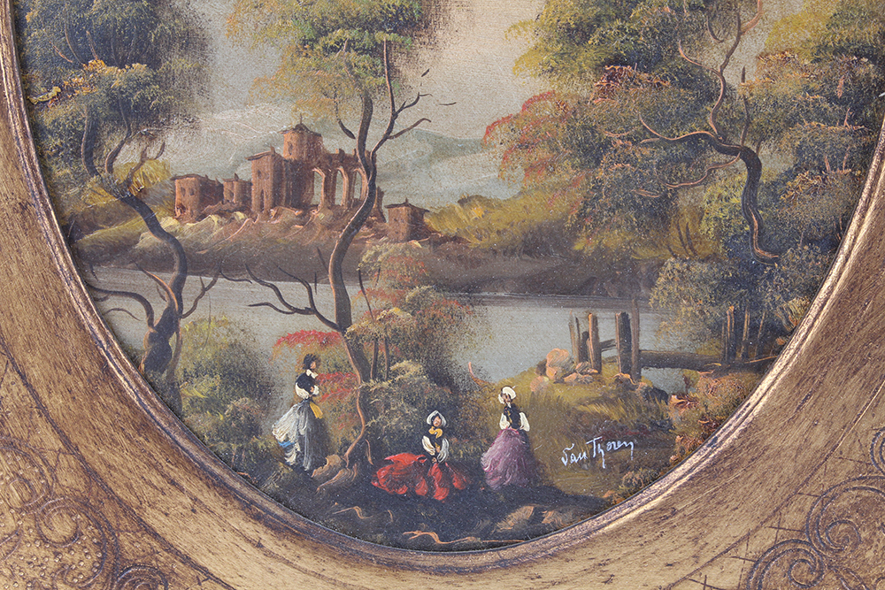 Framed Otto Van Thoren Original Landscape Oil Paintings