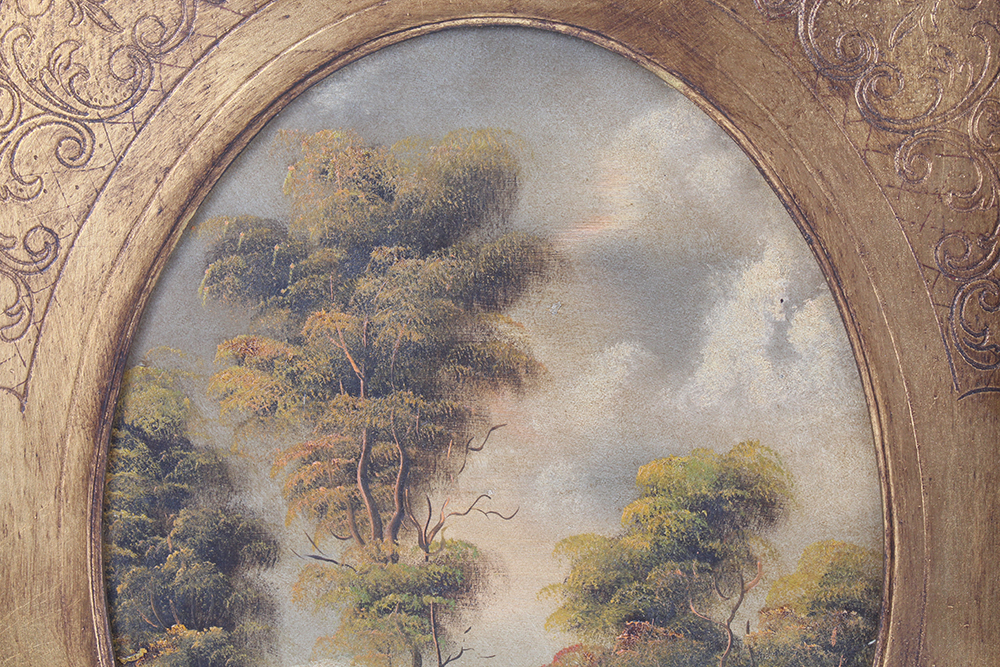 Framed Otto Van Thoren Original Landscape Oil Paintings