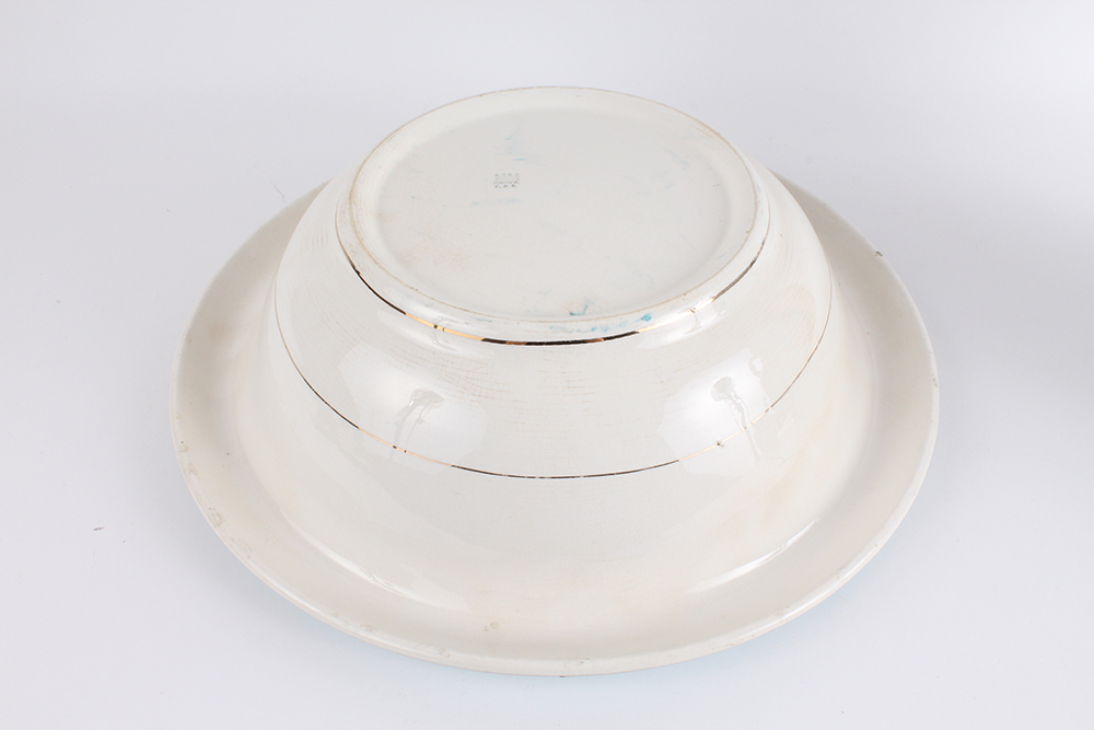 Circa 1925 Knowles, Taylor & Knowles Baby Blue Utilitarian China