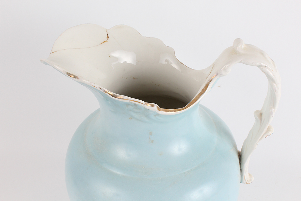 Circa 1925 Knowles, Taylor & Knowles Baby Blue Utilitarian China