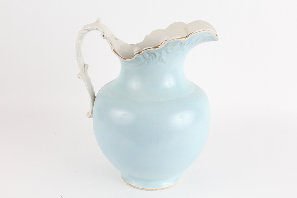 Circa 1925 Knowles, Taylor & Knowles Baby Blue Utilitarian China