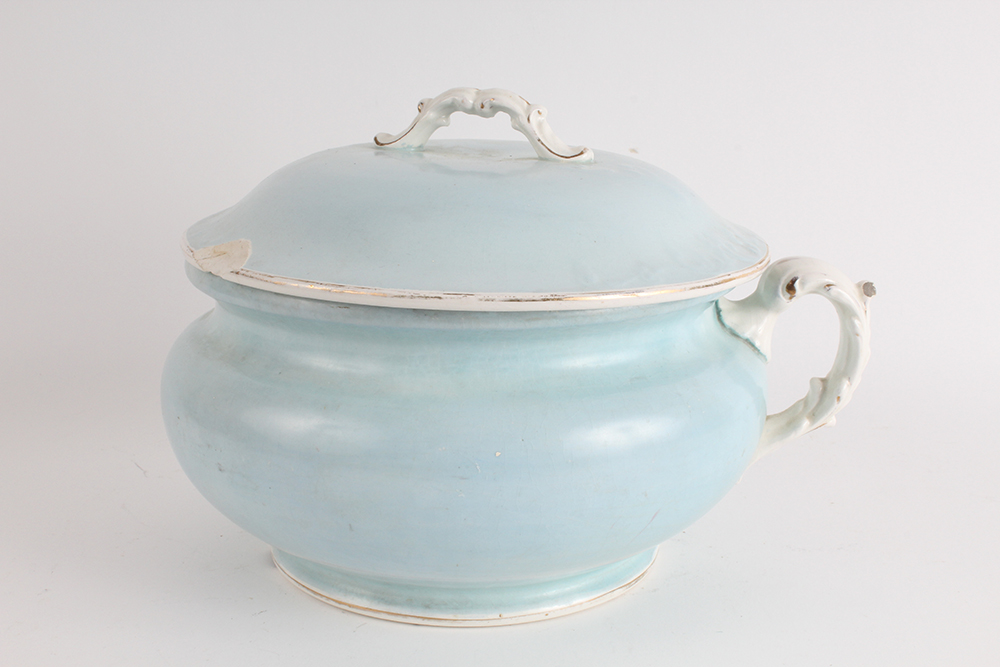 Circa 1925 Knowles, Taylor & Knowles Baby Blue Utilitarian China