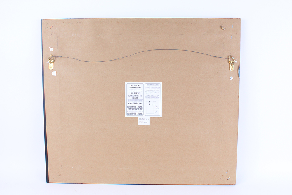 Pair of Framed Silvia Vassileva Vintage Car Offset Lithographs