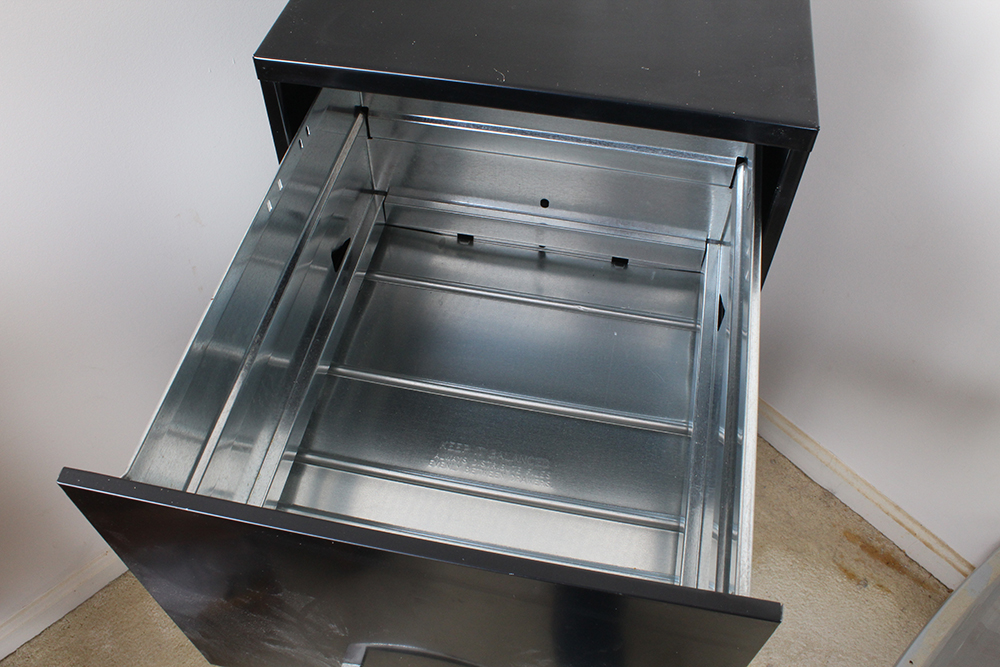 Three Drawer Lockable Filing Cabinet