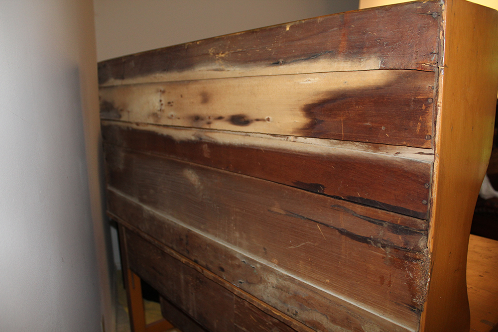 Antique Poplar Baking Table