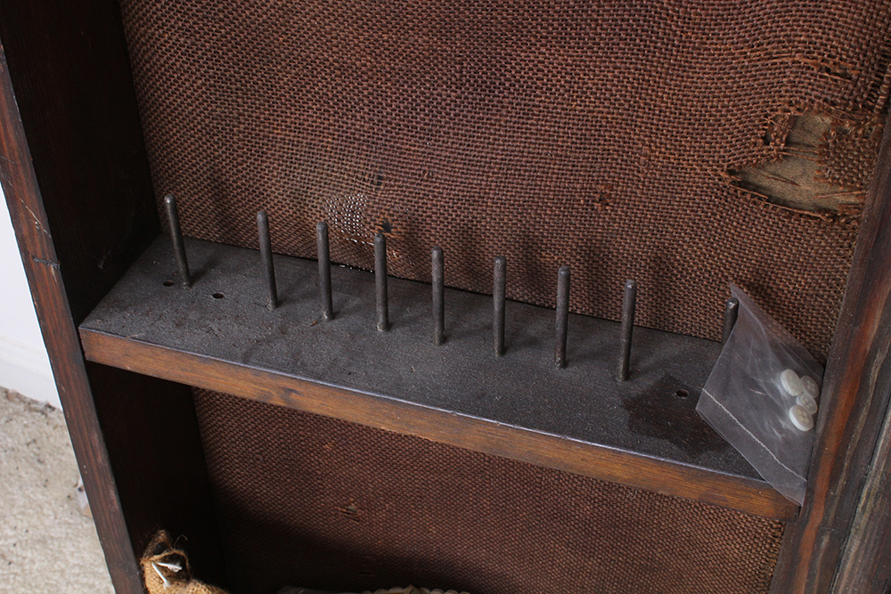 Antique Sewing Travel Case