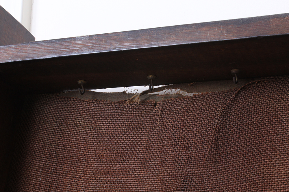 Antique Sewing Travel Case