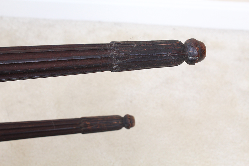 Antique Rosewood Cane Chair