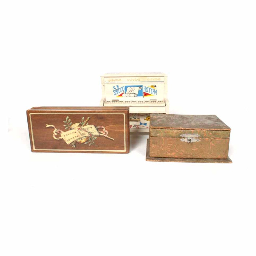 Vintage Music Boxes